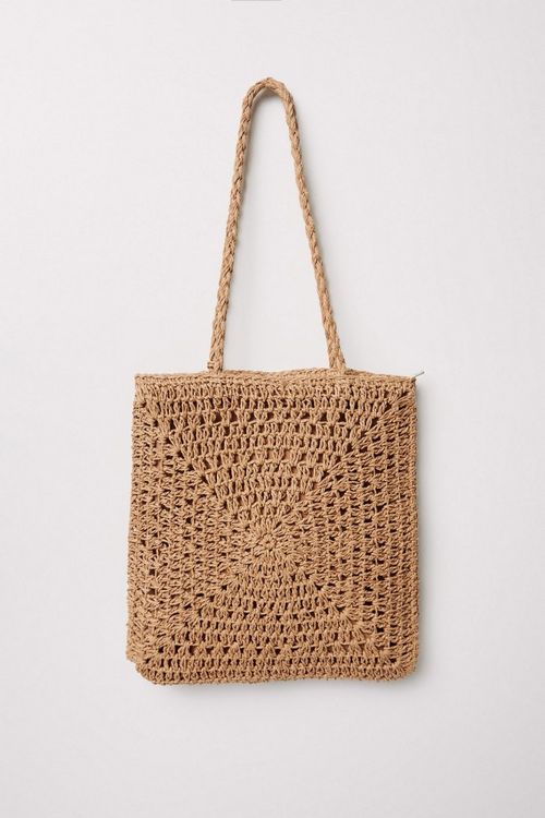 Bolso Rustico Trenzado