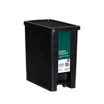 Papelera%20C%20Pedal%2015%20Lts%20Preta%20Linea