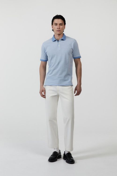 Polo Pique Bicolor.
