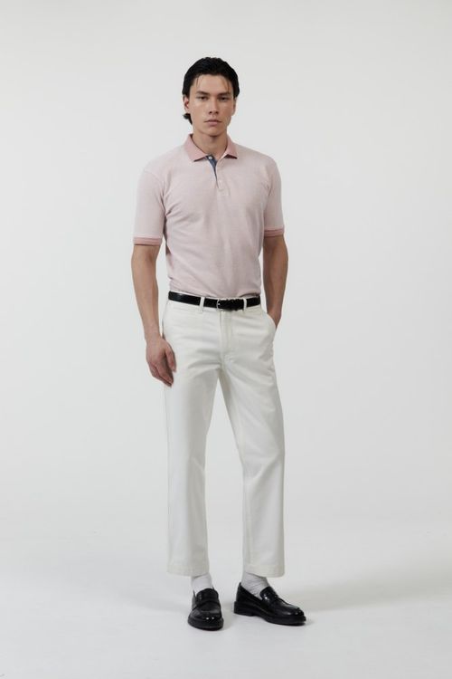 Polo Pique Bicolor.
