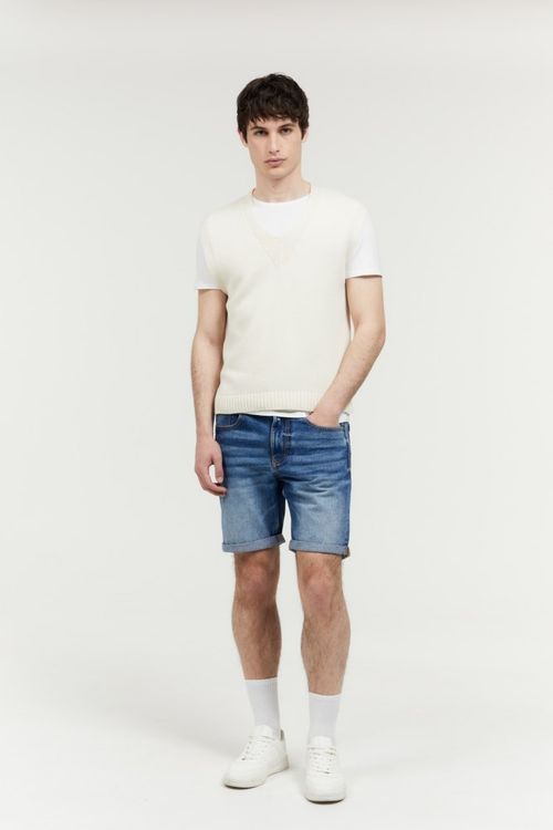 Bermuda Denim.