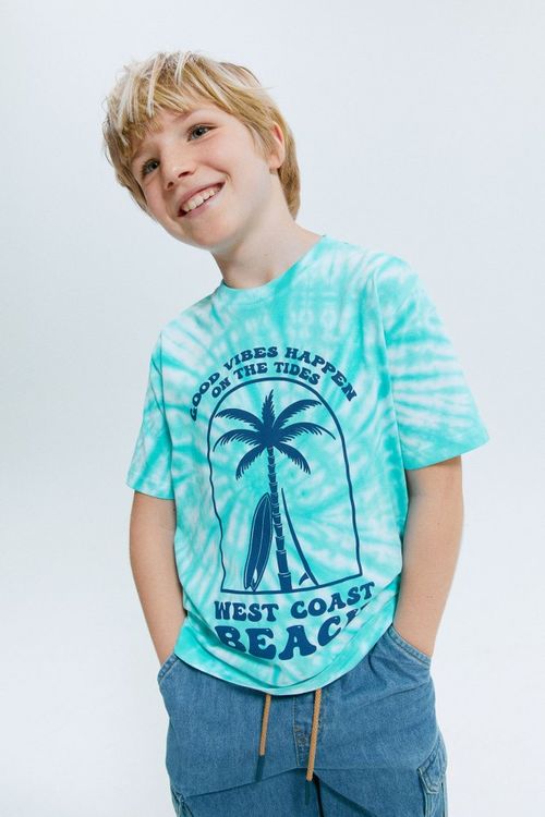Remera  Mc Tie-Dye Palmera