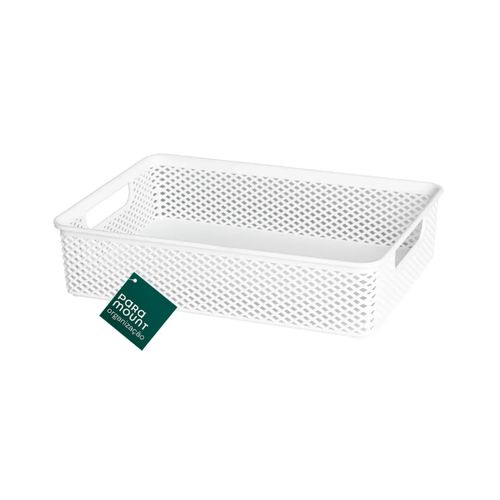 Cesto Organizador Branco 39X27X7,5