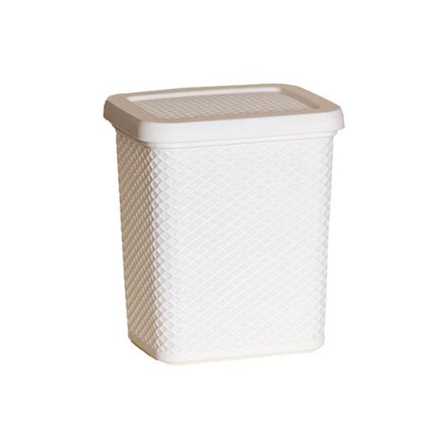 Papelera Linea 3,5L Blanco