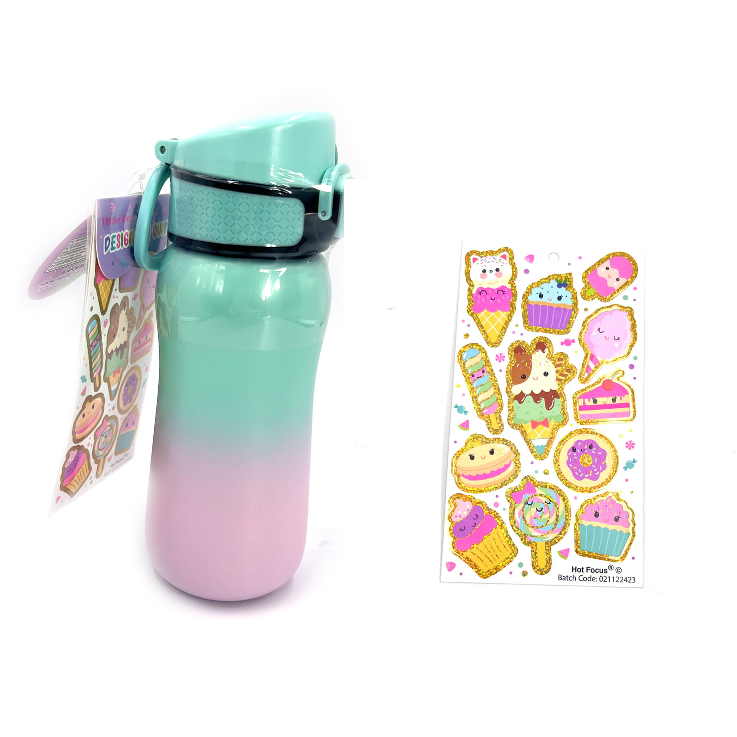 Sweet Botella Con Stickers - Nueva Americana