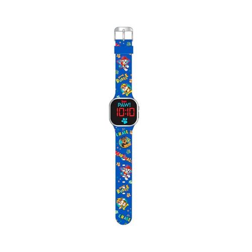 Reloj Paw Patrol Led Azul