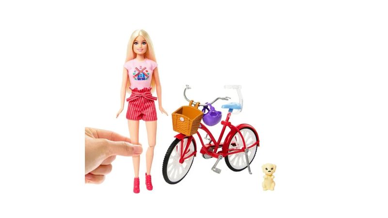 Bicicleta Con Muñeca Y Perrito Nueva Americana - Main Image