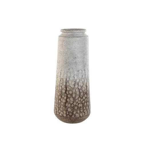 Jarron Metal 20X20X49 Jarron Blanco