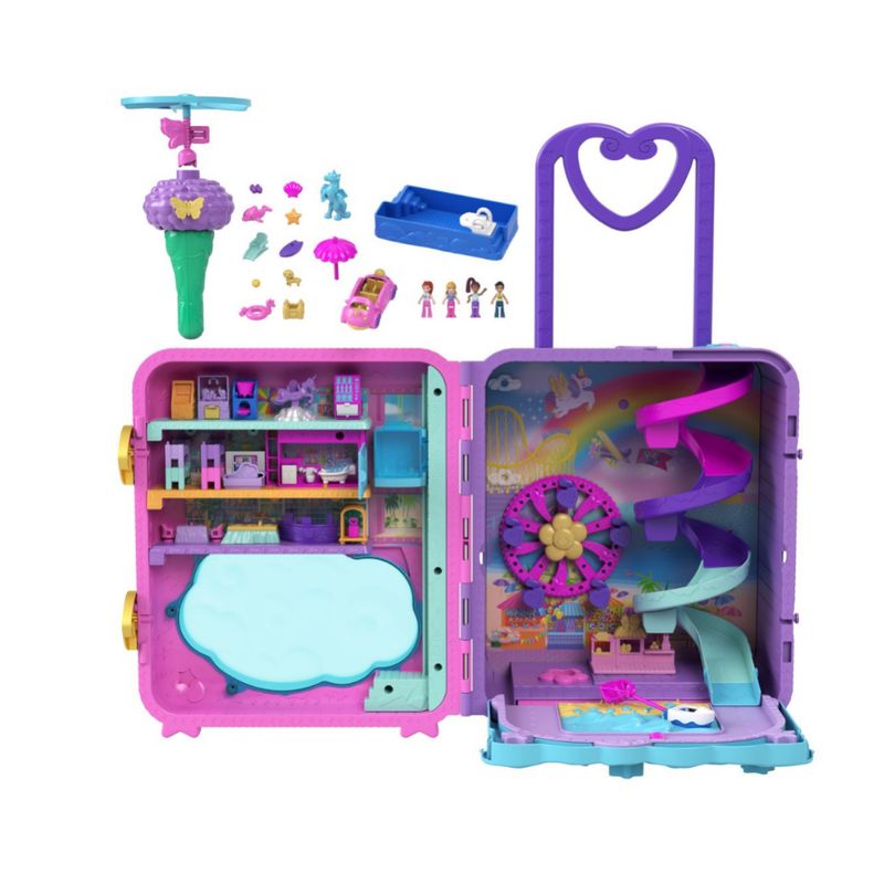 Polly%20Pocket%20Set%20De%20Juego%20Pollyville%20Resort%20Roll%20Away