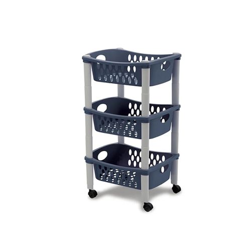 Carro De 3 Estantes Otello Palace Blue