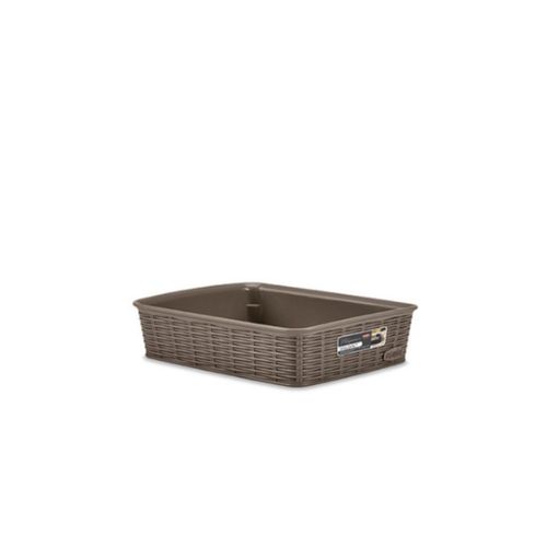 Canasto Elegance M 25X19,5X6Cm Tortora