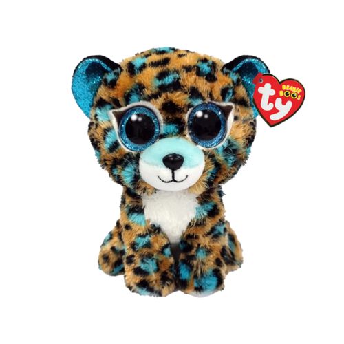 Ty Beanie Boos Cobalt Leopardo Azul Regular