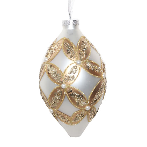 Esfera De Vidrio 15,8Cm Doble Punta