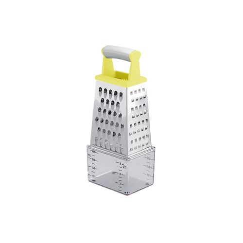 Rallador 4 Lados Con Deposito Acero Inox Handy