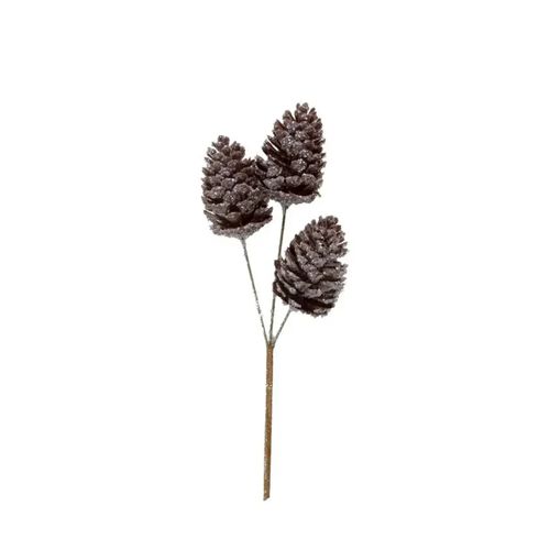 Rama Pino 36Cm Stem Con 3 Pinecones