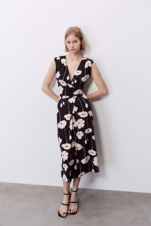 Vestido Fluido Estampado