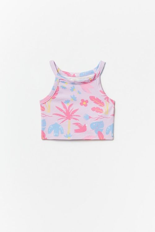 Blusa Top Estampada