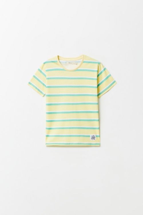 Remera Rayas Amarillo