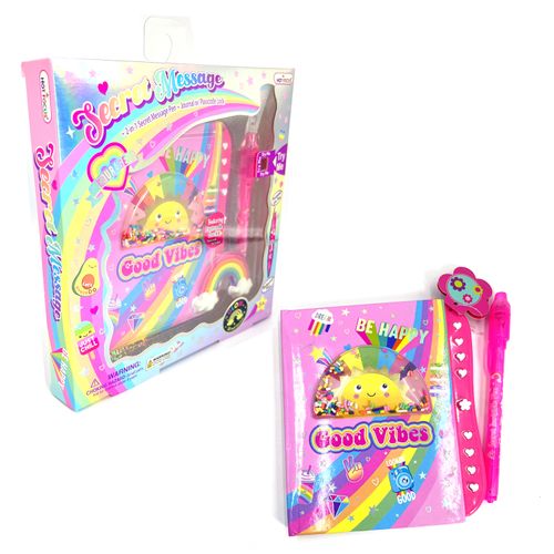 Rainbow Libreta Con Accesorios.