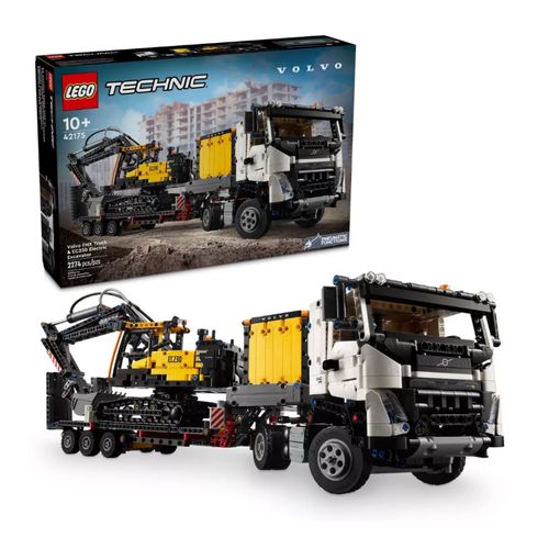 Camión Fmx Y Excavadora Eléctrica Ec230 Volvo