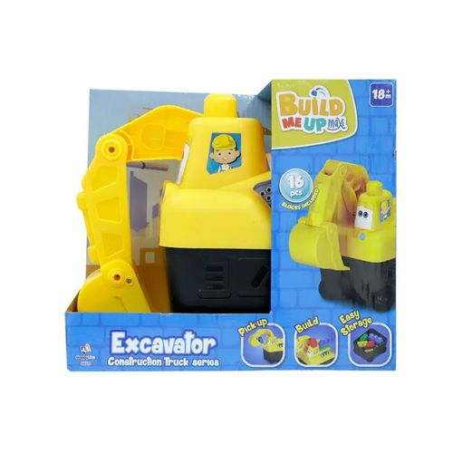 Bloques Maxi 16 Pcs Excavator