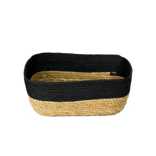 Cesto De Fibra Natural 32X26X12 Cm