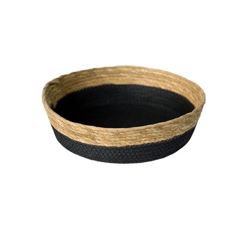 Cesto De Fibra Natural Ø 35 X 10 Cm