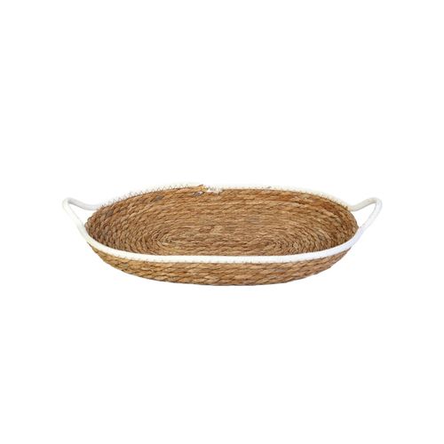 Cesto De Fibra Natural E Algodón C