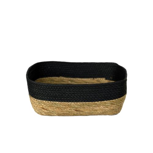 Cesto De Fibra Natural 30X23X11 Cm