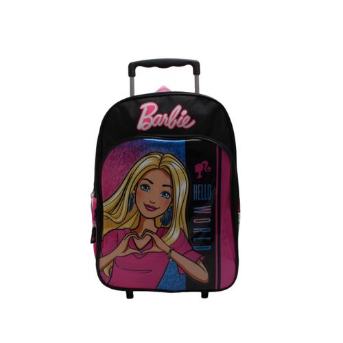 Mochila 16 Barbie Con Ruedas Barbie