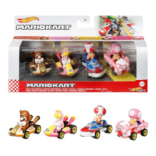 Mario Kart Paquete Surtido De 4 Personajes 1 64