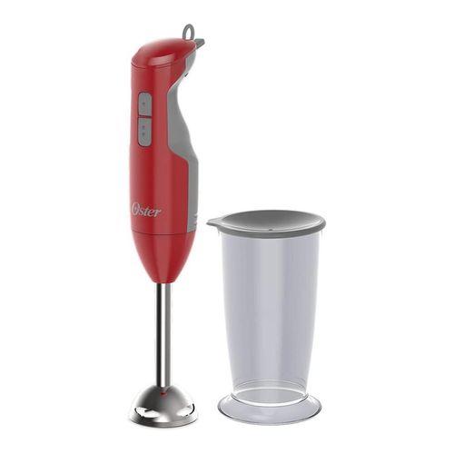 Mixer Versátil Motor Turbo Laminas De Inox 250 W Rojo Con Gris