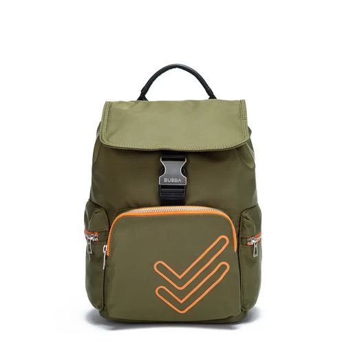 Mochila Charlotte Doble Check Green