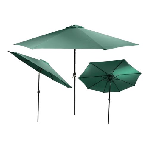 Sombrilla Para Exterior 270Cm Verde