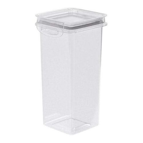 Recipiente Traba Mas Cuadrado 124L Gris