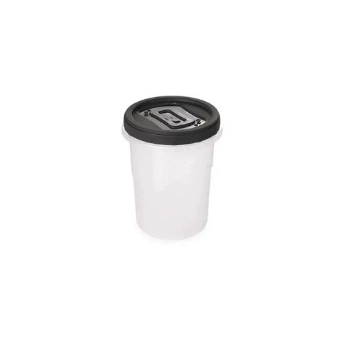 Recipiente Clic Tapa Rosca 550Ml Negro