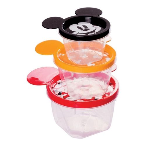 Cj 3 Potes Conect Red Mickey
