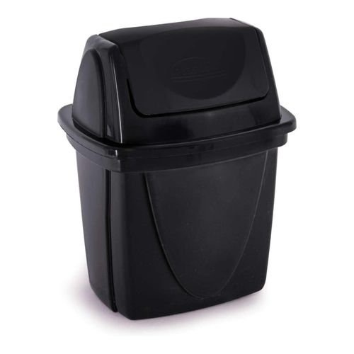 Basurero Basculante De Pia 4 9L Negro