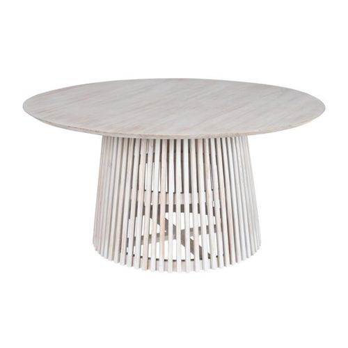 Mesa Redonda Comedor Mindi 150X150X75 Decape