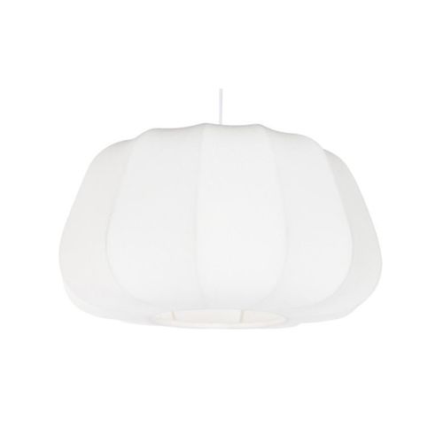 Lampara Techo Poliester Metal 40X40X26 Blanco
