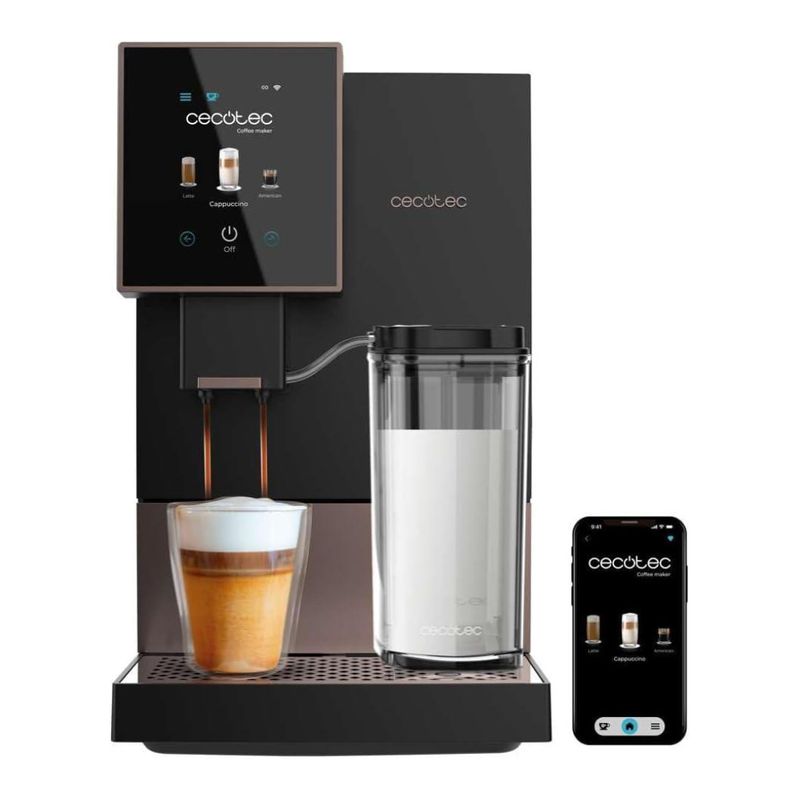 Cafetera%20Superautom%C3%A1tica%20Cremmaet%20Compactccino%20Connected%20Black%20Rose