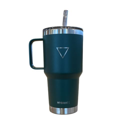 Vaso Con Pico Y Agarre 887 Ml Verde Salvia