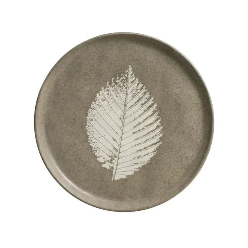 Plato De Postre Bio Essências Stoneware Ø21 5Cm Seiva