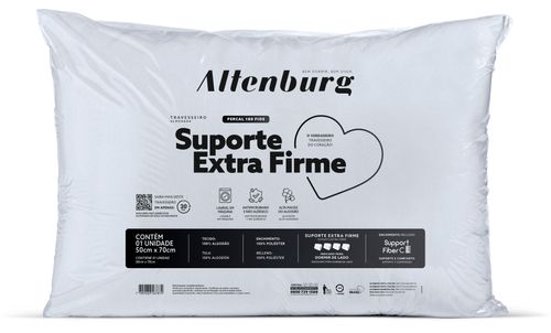 Almohada Soporte Extra Firme Microfibra 50X70
