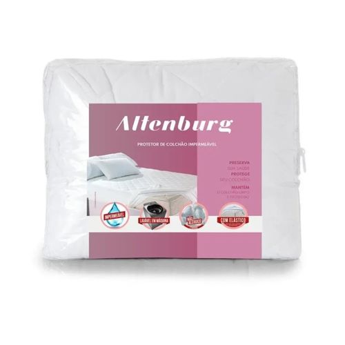Protector De Colchon Ajustable Imperm 138X188X30