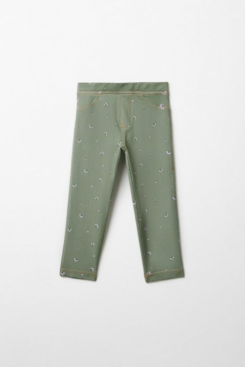 Legging Denim Knit Aop