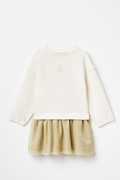 Vestido Mixto Terry+Lurex
