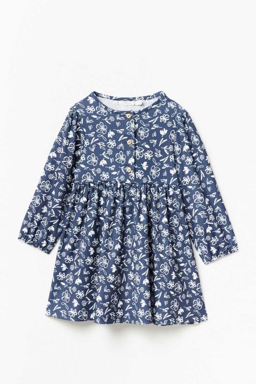 Vestido Textura Bicolor