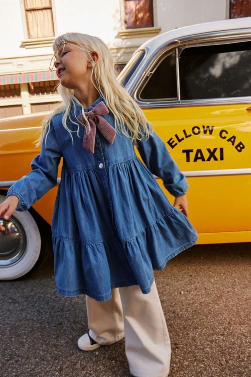 Vestido Denim Chambray