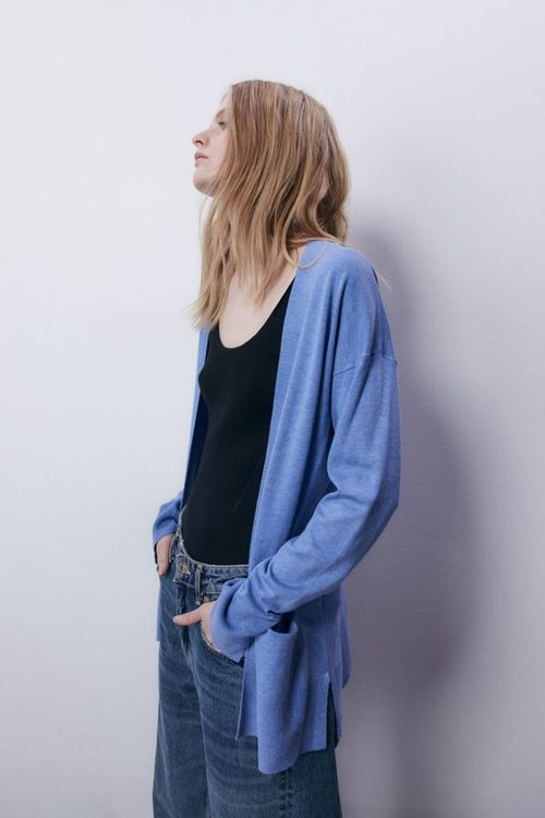 Cardigan Abierta Basico